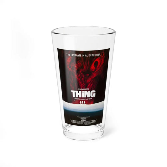 THE THING (3) 1982 Movie Poster - Pint Glass 16oz-16oz-Go Mug Yourself