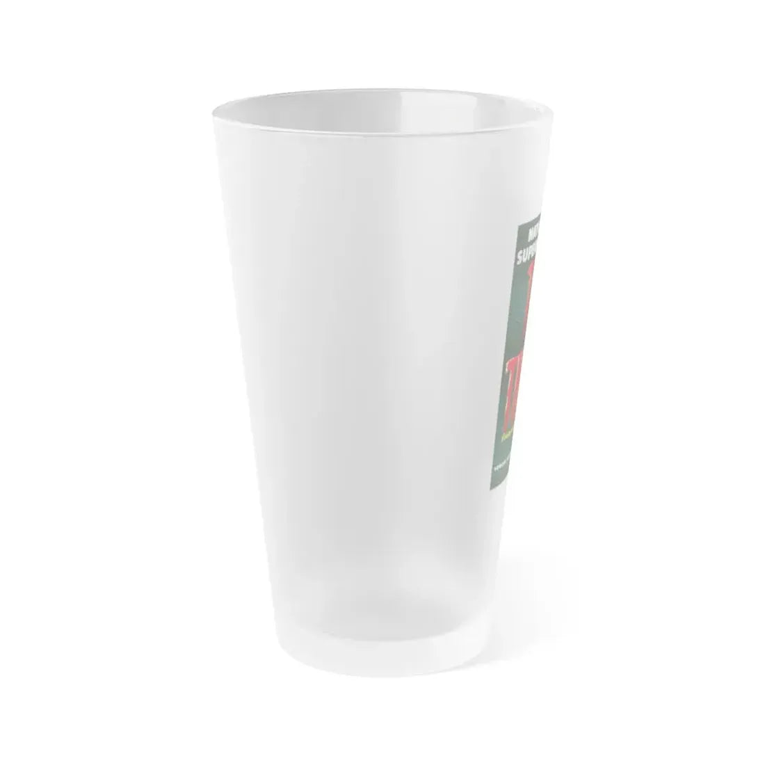 THE THING (FROM ANOTHER WORLD) 1951 Movie Poster - Frosted Pint Glass 16oz - Go Mug Yourself