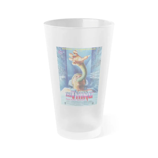 THE THING (SEVERED TIES) 1992 Movie Poster - Frosted Pint Glass 16oz 16oz Frosted - Go Mug Yourself