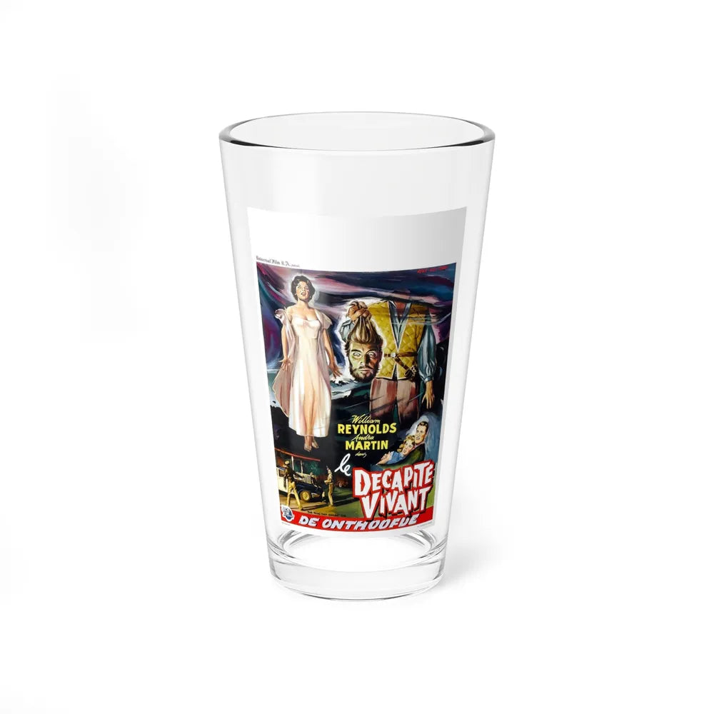 THE THING THAT COULDN'T DIE (BELGIAN) 1958 Movie Poster - Pint Glass 16oz-16oz-Go Mug Yourself