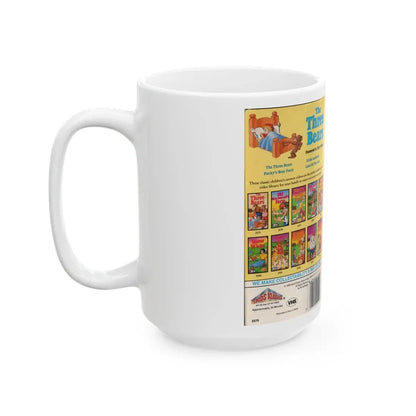 THE THREE BEARS (VHS COVER) - White Coffee Mug - Go Mug Yourself