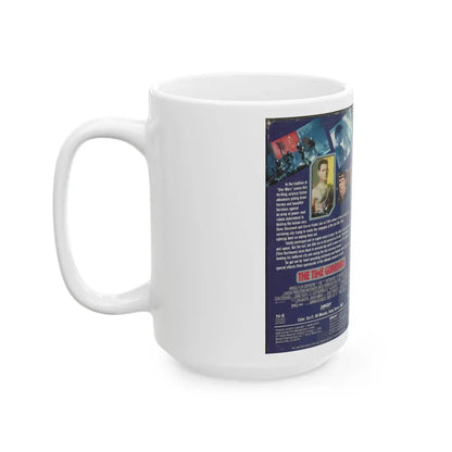 THE TIME GUARDIAN ORION HOME VIDEO (VHS COVER) - White Coffee Mug - Go Mug Yourself