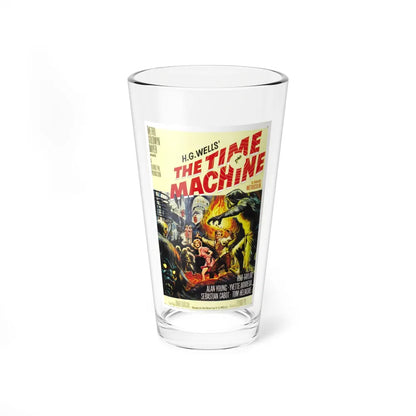 THE TIME MACHINE 1960 Movie Poster - Pint Glass 16oz-16oz-Go Mug Yourself