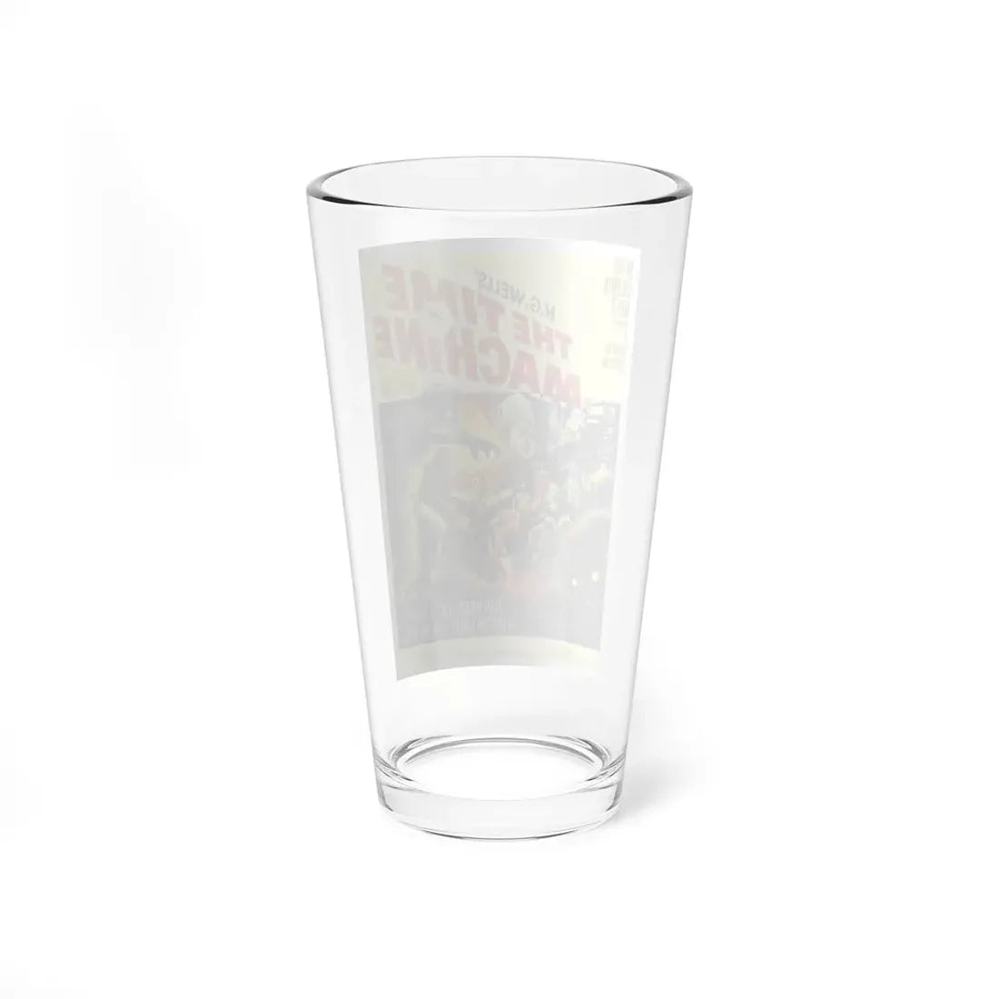 THE TIME MACHINE 1960 Movie Poster - Pint Glass 16oz - Go Mug Yourself