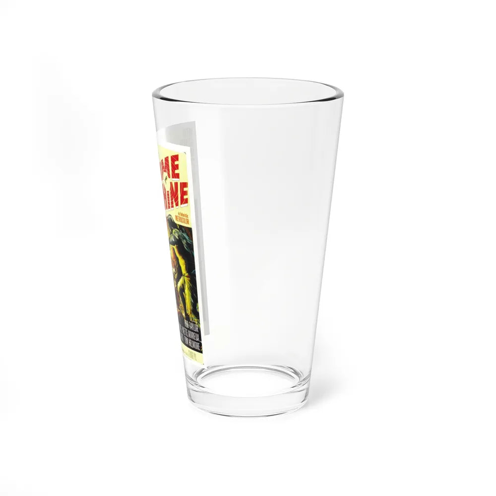 THE TIME MACHINE 1960 Movie Poster - Pint Glass 16oz-Go Mug Yourself