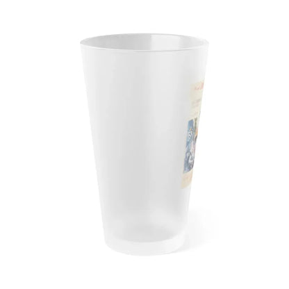 THE TIME MACHINE (2) 1960 Movie Poster - Frosted Pint Glass 16oz - Go Mug Yourself