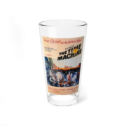 THE TIME MACHINE (2) 1960 Movie Poster - Pint Glass 16oz 16oz - Go Mug Yourself