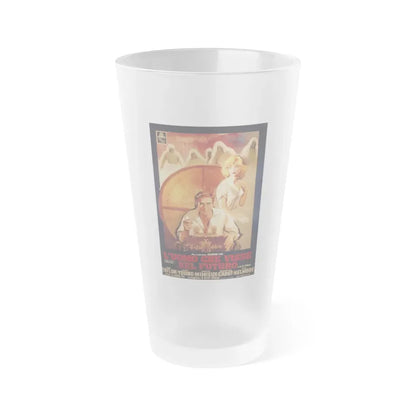 THE TIME MACHINE (ITALIAN) 1960 Movie Poster - Frosted Pint Glass 16oz Default Title - Go Mug Yourself