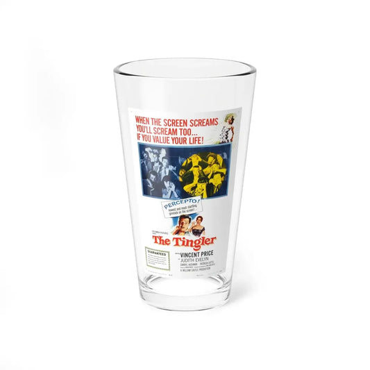 THE TINGLER 1959 Movie Poster - Pint Glass 16oz 16oz - Go Mug Yourself
