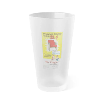 THE TINGLER (2) 1959 Movie Poster - Frosted Pint Glass 16oz 16oz Frosted - Go Mug Yourself