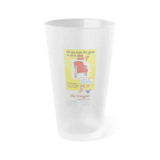 THE TINGLER (2) 1959 Movie Poster - Frosted Pint Glass 16oz 16oz Frosted - Go Mug Yourself