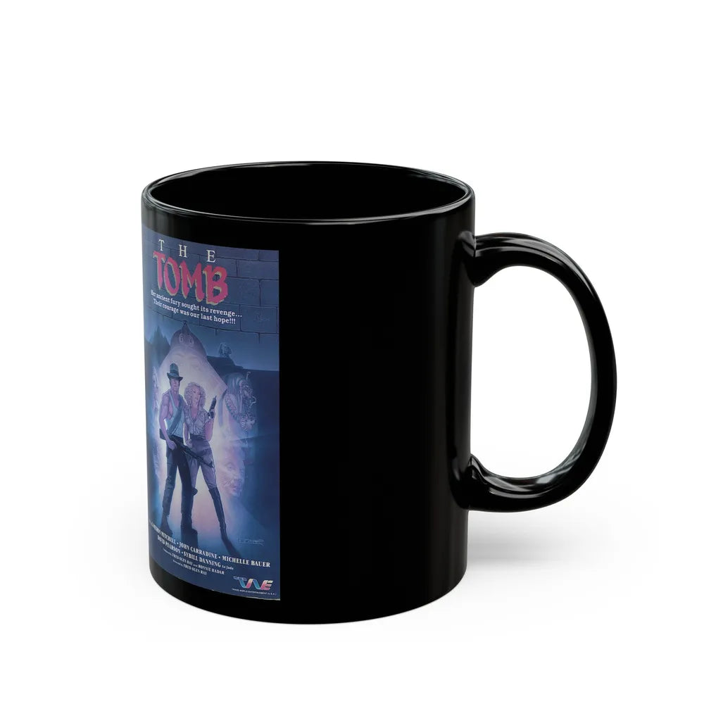 THE TOMB (VHS COVER) - Black Coffee Mug-Go Mug Yourself