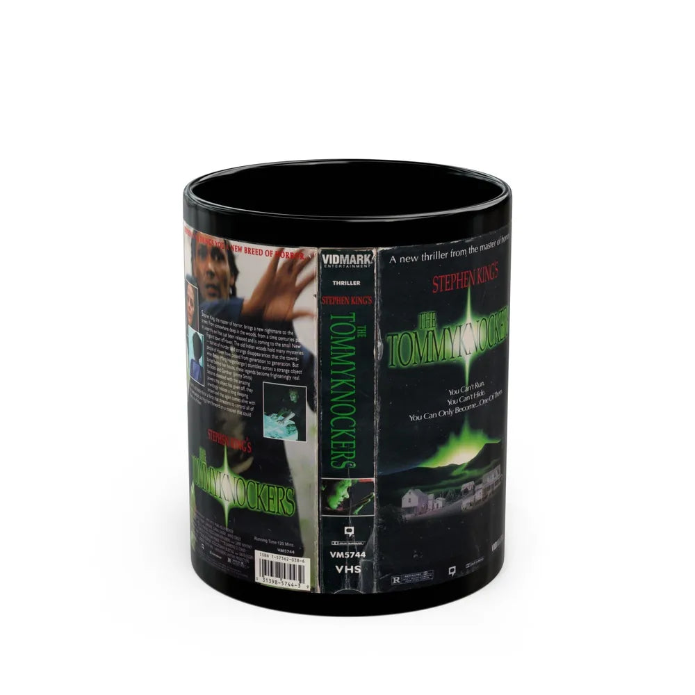 THE TOMMYKNOCKERS STEPHEN KING (VHS COVER) - Black Coffee Mug-11oz-Go Mug Yourself