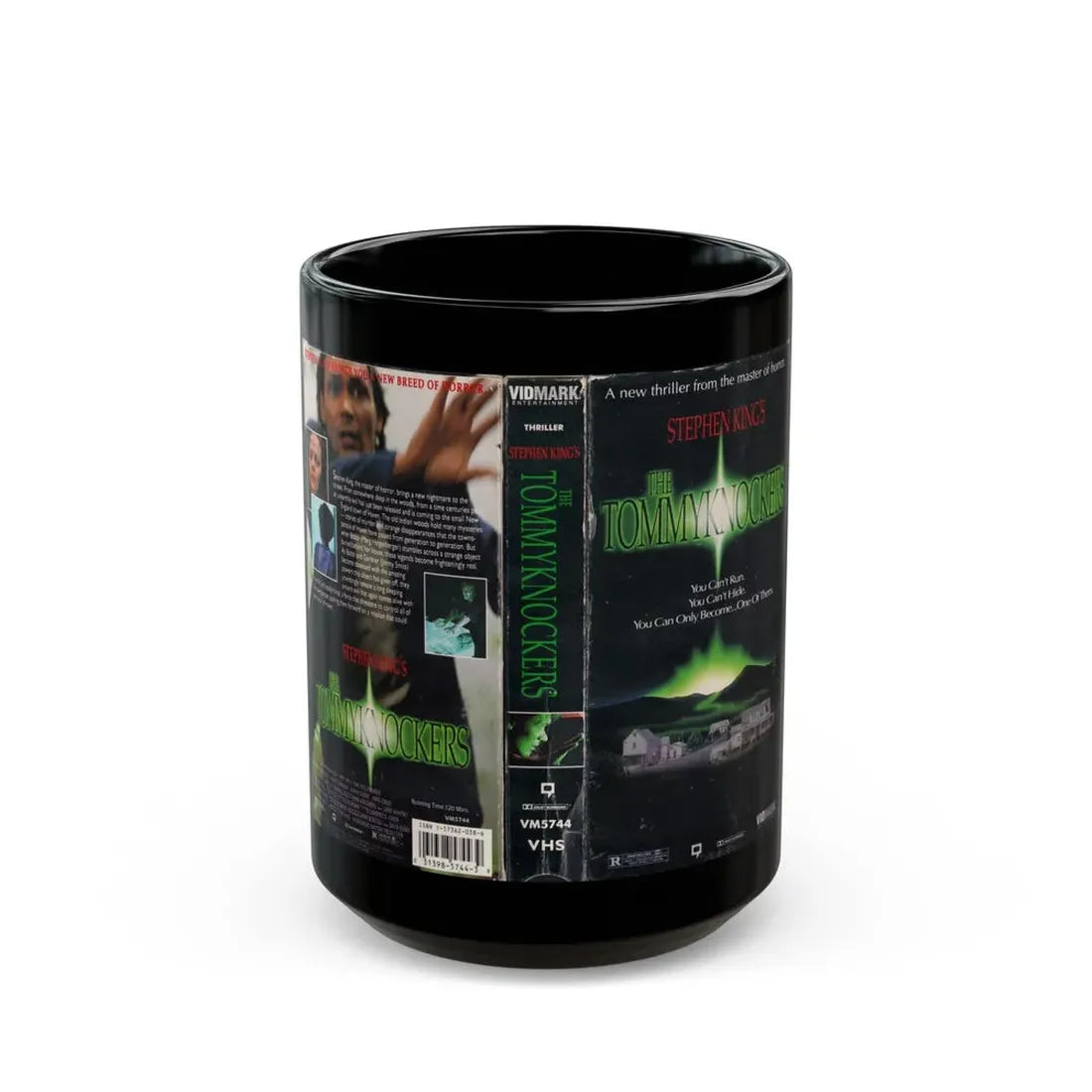 THE TOMMYKNOCKERS STEPHEN KING (VHS COVER) - Black Coffee Mug 15oz - Go Mug Yourself