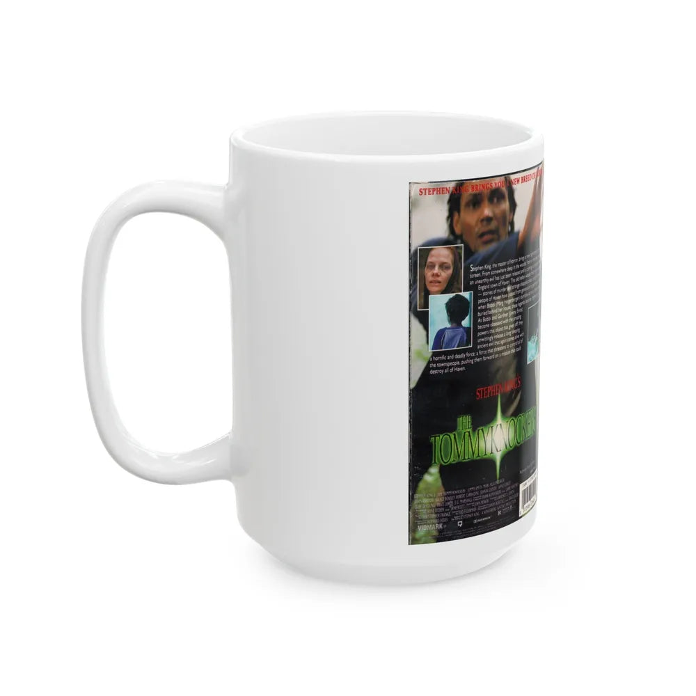 THE TOMMYKNOCKERS STEPHEN KING (VHS COVER) - White Coffee Mug-Go Mug Yourself