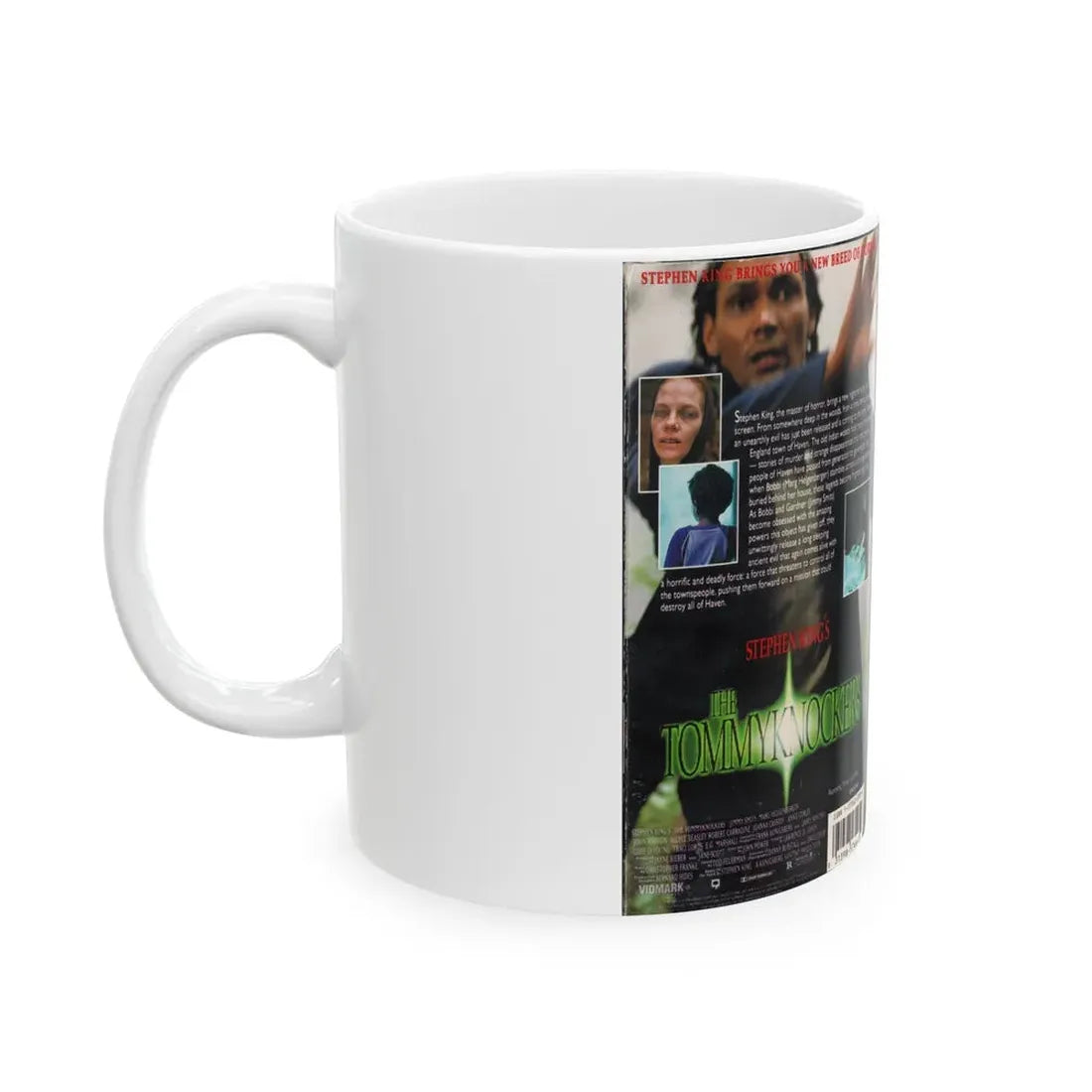 THE TOMMYKNOCKERS STEPHEN KING (VHS COVER) - White Coffee Mug - Go Mug Yourself