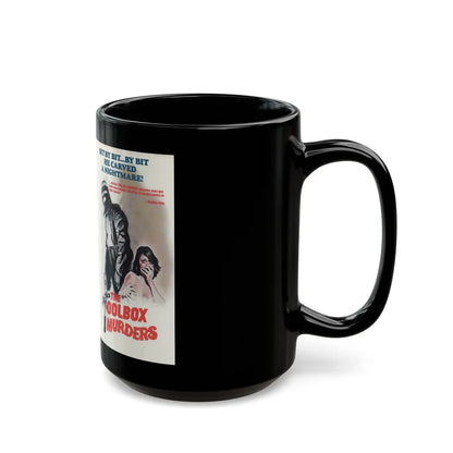 THE TOOLBOX MURDERS (VHS COVER) - Black Coffee Mug-Go Mug Yourself