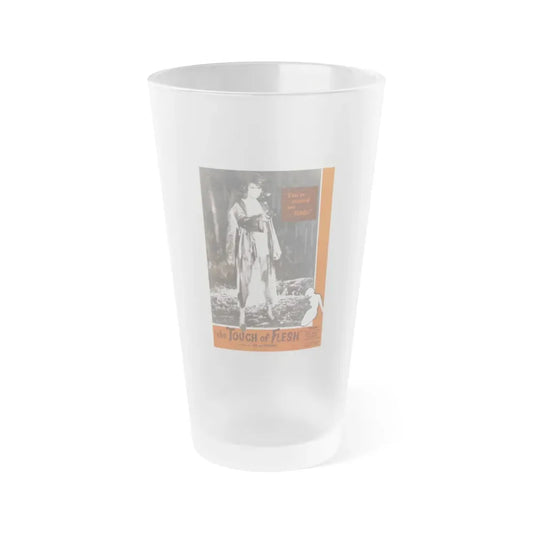THE TOUCH OF FLESH 1960 Movie Poster - Frosted Pint Glass 16oz 16oz Frosted - Go Mug Yourself