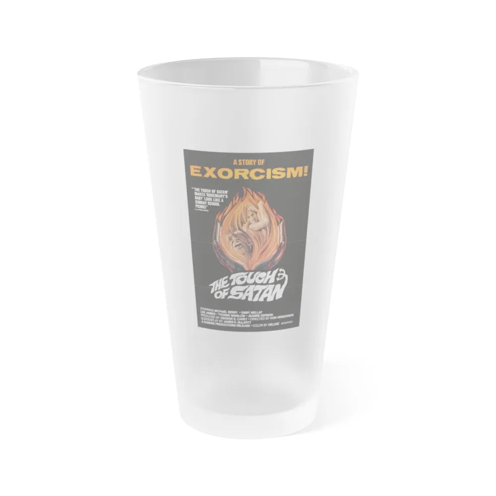 THE TOUCH OF SATAN 1971 Movie Poster - Frosted Pint Glass 16oz-16oz-Frosted-Go Mug Yourself