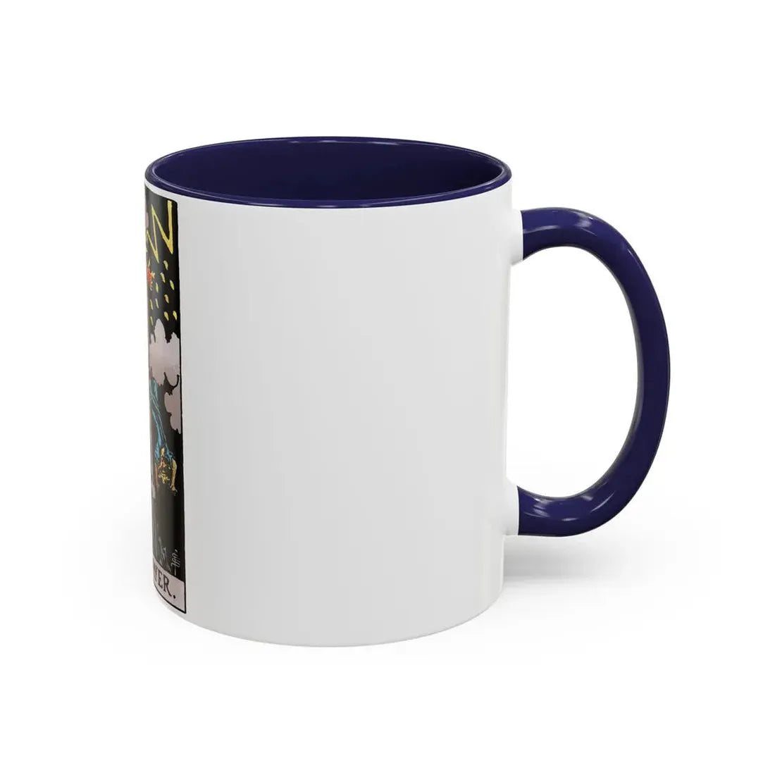 The Tower (Tarot Card) Accent Coffee Mug - Go Mug Yourself