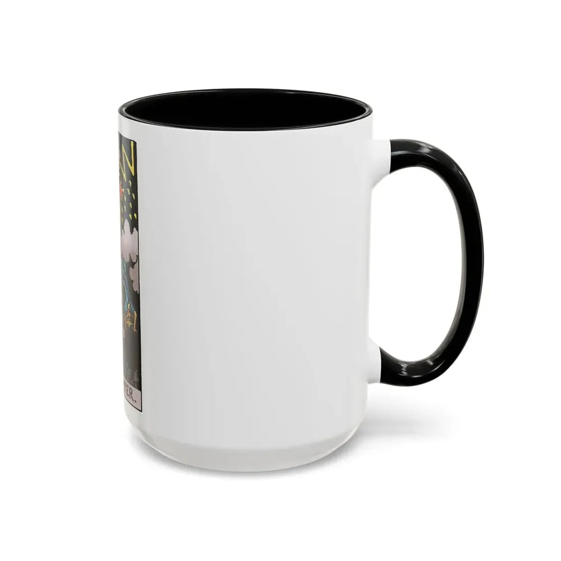 The Tower (Tarot Card) Accent Coffee Mug - Go Mug Yourself