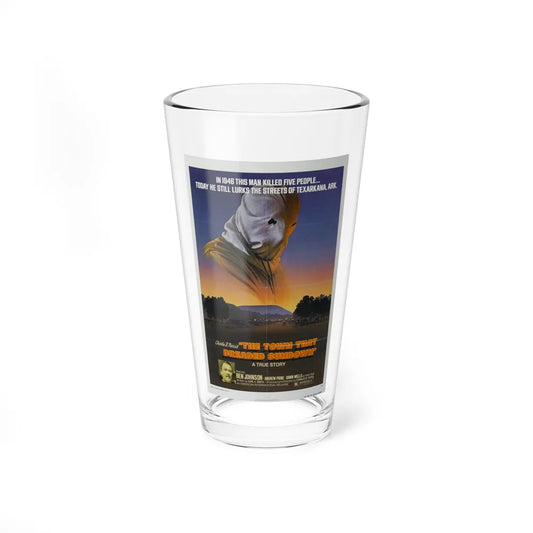 THE TOWN THAT DREADED SUNDOWN 1976 Movie Poster - Pint Glass 16oz-16oz-Go Mug Yourself