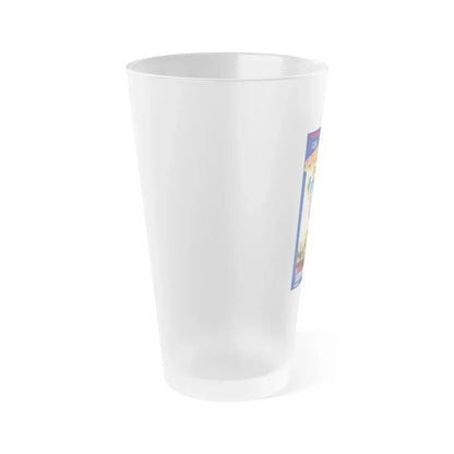 THE TOXIC AVENGER PART II 1989 Movie Poster - Frosted Pint Glass 16oz - Go Mug Yourself