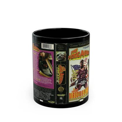 THE TOXIC AVENGER THE UNRATED DIRECTORS CUT (VHS COVER) - Black Coffee Mug 11oz - Go Mug Yourself