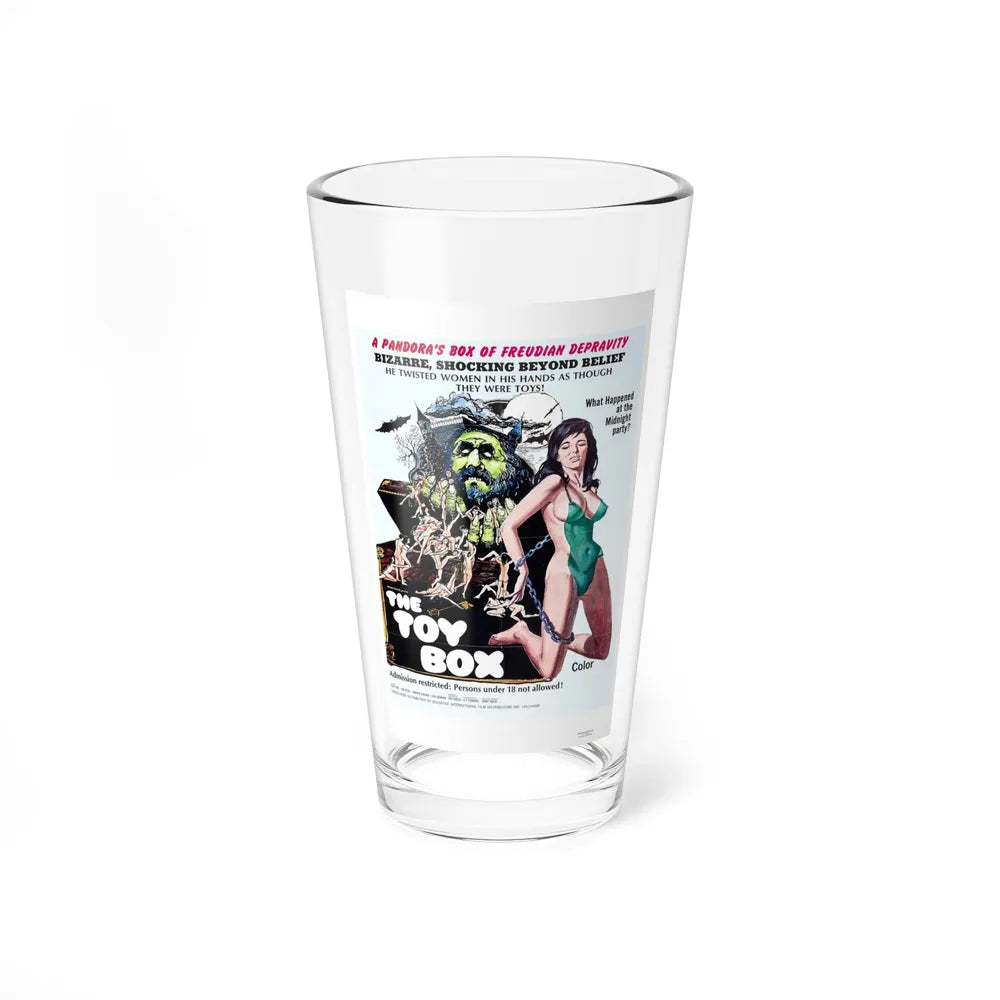 THE TOY BOX 1971 Movie Poster - Pint Glass 16oz-16oz-Go Mug Yourself