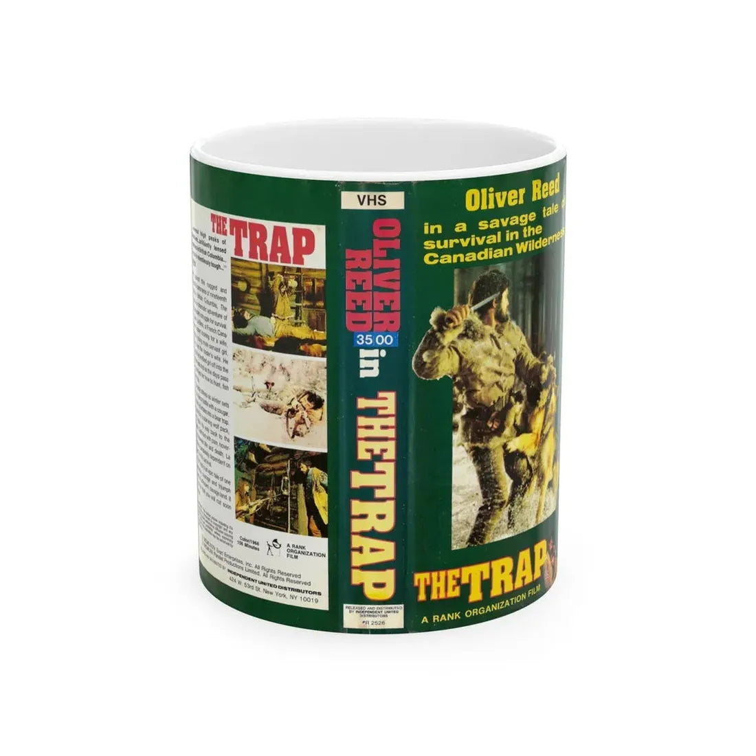 THE TRAP (VHS COVER) - White Coffee Mug 11oz - Go Mug Yourself