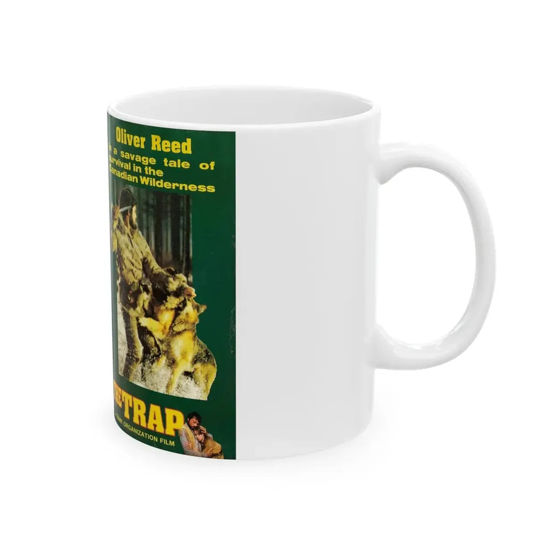 THE TRAP (VHS COVER) - White Coffee Mug - Go Mug Yourself