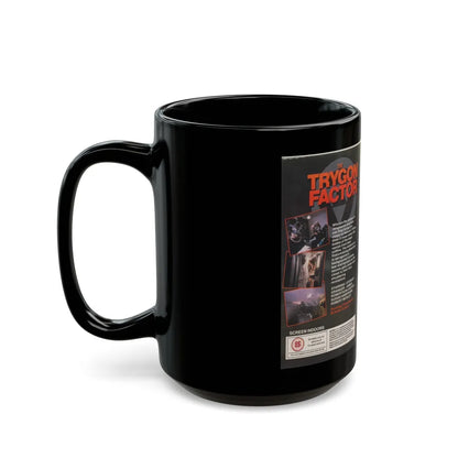 THE TRYGON FACTOR (VHS COVER) - Black Coffee Mug-Go Mug Yourself