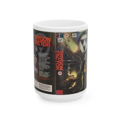 THE TRYGON FACTOR (VHS COVER) - White Coffee Mug-15oz-Go Mug Yourself