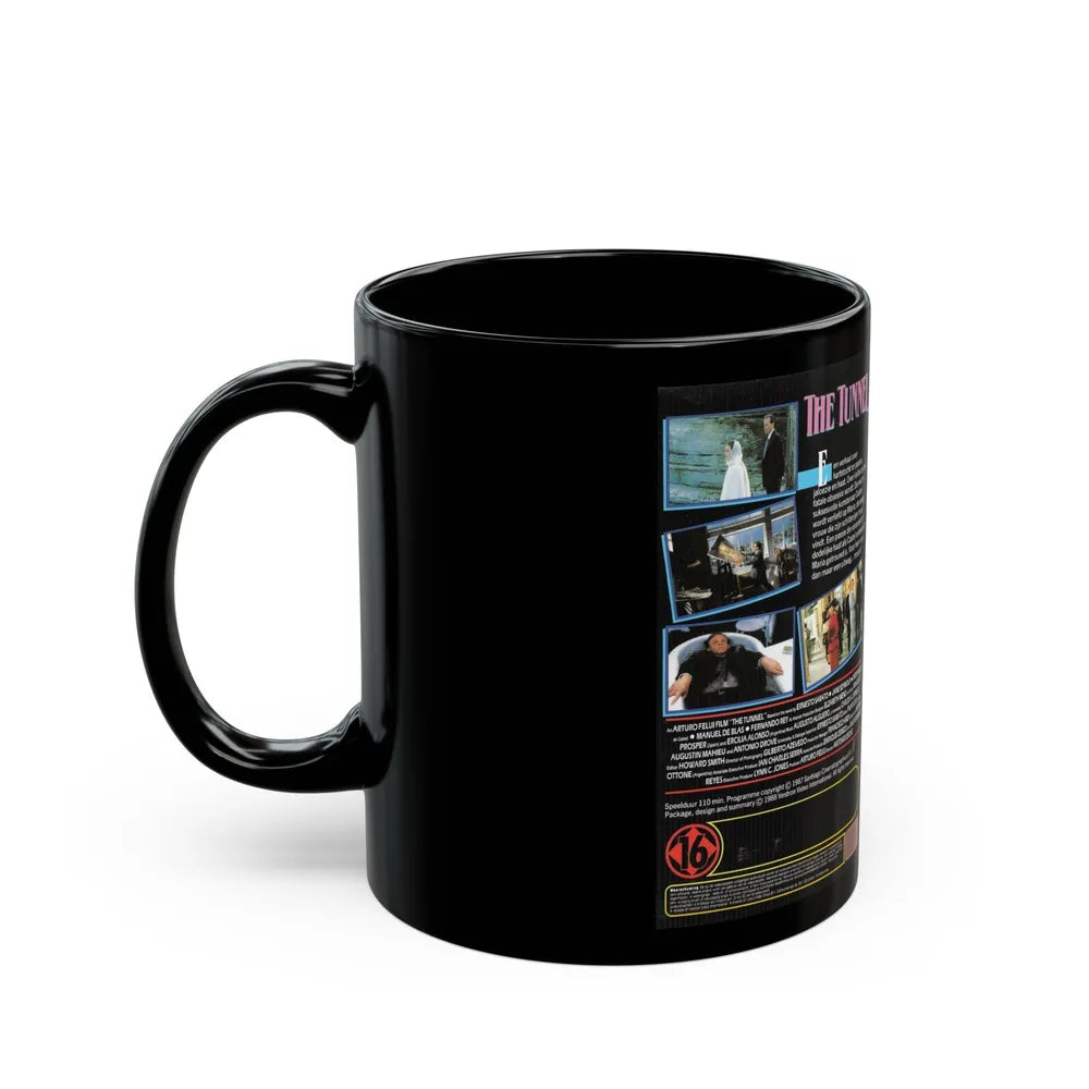 THE TUNNEL (VHS COVER) - Black Coffee Mug-Go Mug Yourself