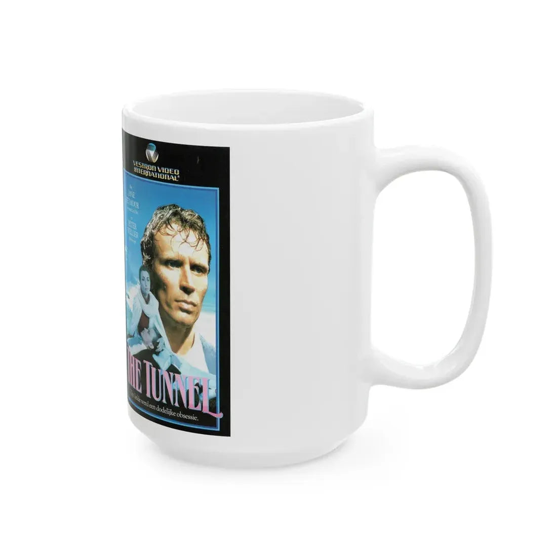 THE TUNNEL (VHS COVER) - White Coffee Mug - Go Mug Yourself