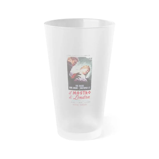 THE TWO FACES OF DR. JEKYLL (2) 1960 Movie Poster - Frosted Pint Glass 16oz 16oz Frosted - Go Mug Yourself
