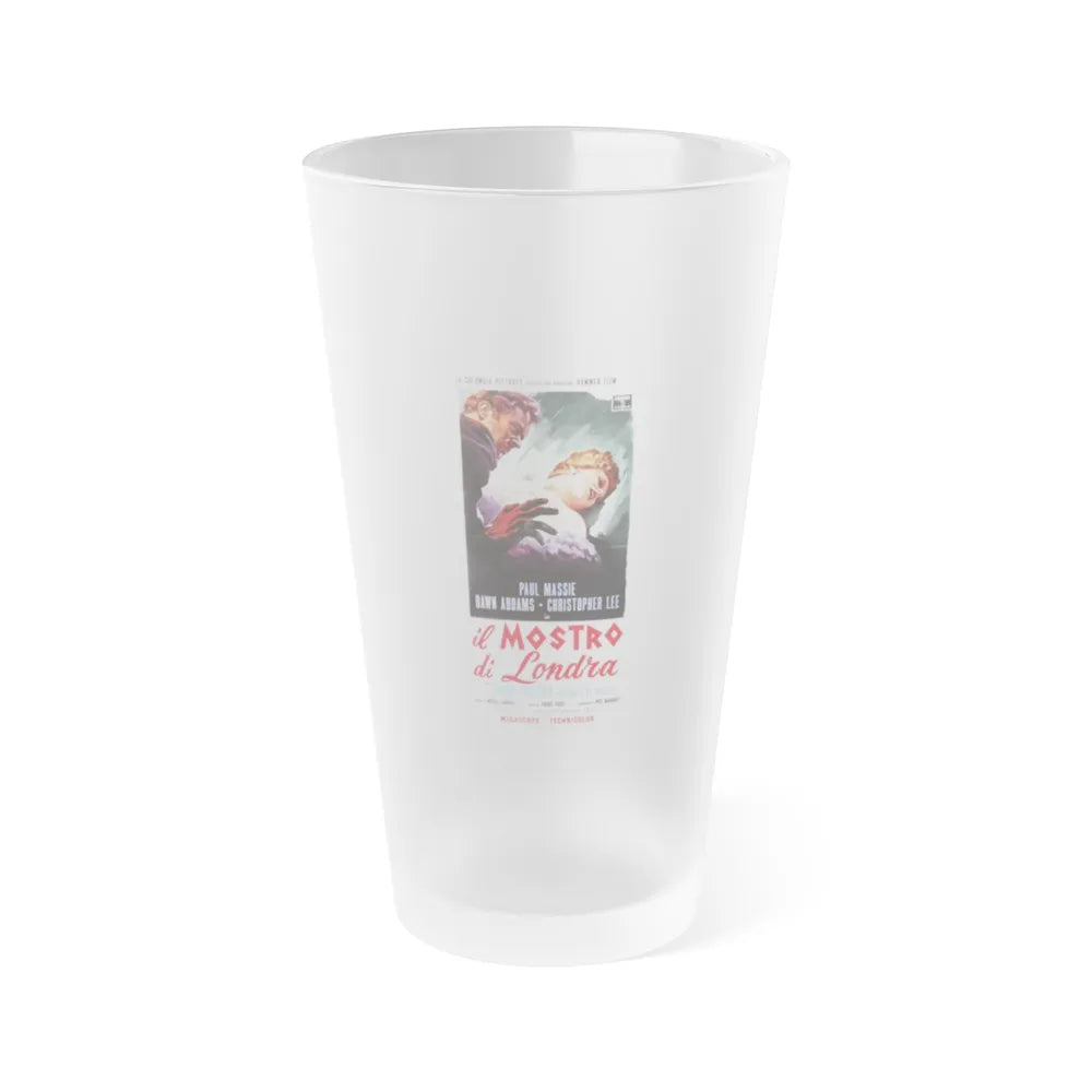 THE TWO FACES OF DR. JEKYLL (2) 1960 Movie Poster - Frosted Pint Glass 16oz-16oz-Frosted-Go Mug Yourself