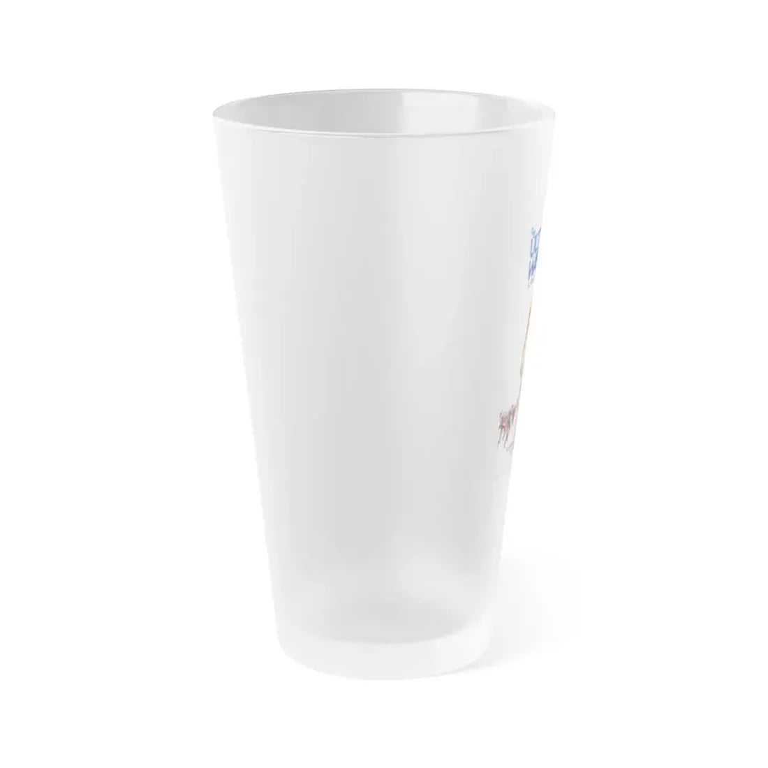 THE ULTIMATE WARRIOR 1975 Movie Poster - Frosted Pint Glass 16oz - Go Mug Yourself