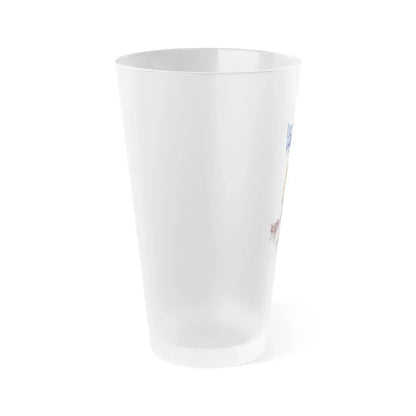 THE ULTIMATE WARRIOR 1975 Movie Poster - Frosted Pint Glass 16oz - Go Mug Yourself