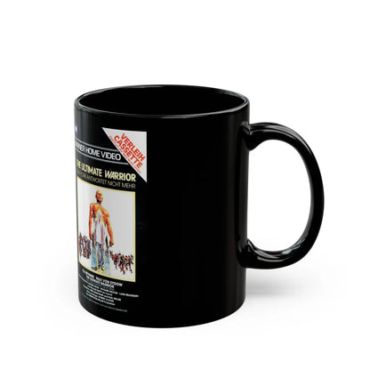 THE ULTIMATE WARRIOR (VHS COVER) - Black Coffee Mug-Go Mug Yourself