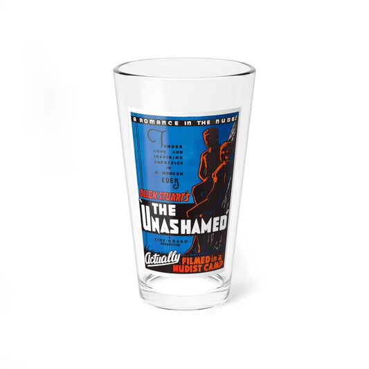 THE UNASHAMED 1938 Movie Poster - Pint Glass 16oz-16oz-Go Mug Yourself