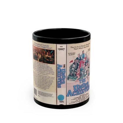 THE UNDER ACHIEVERS (VHS COVER) - Black Coffee Mug 11oz - Go Mug Yourself