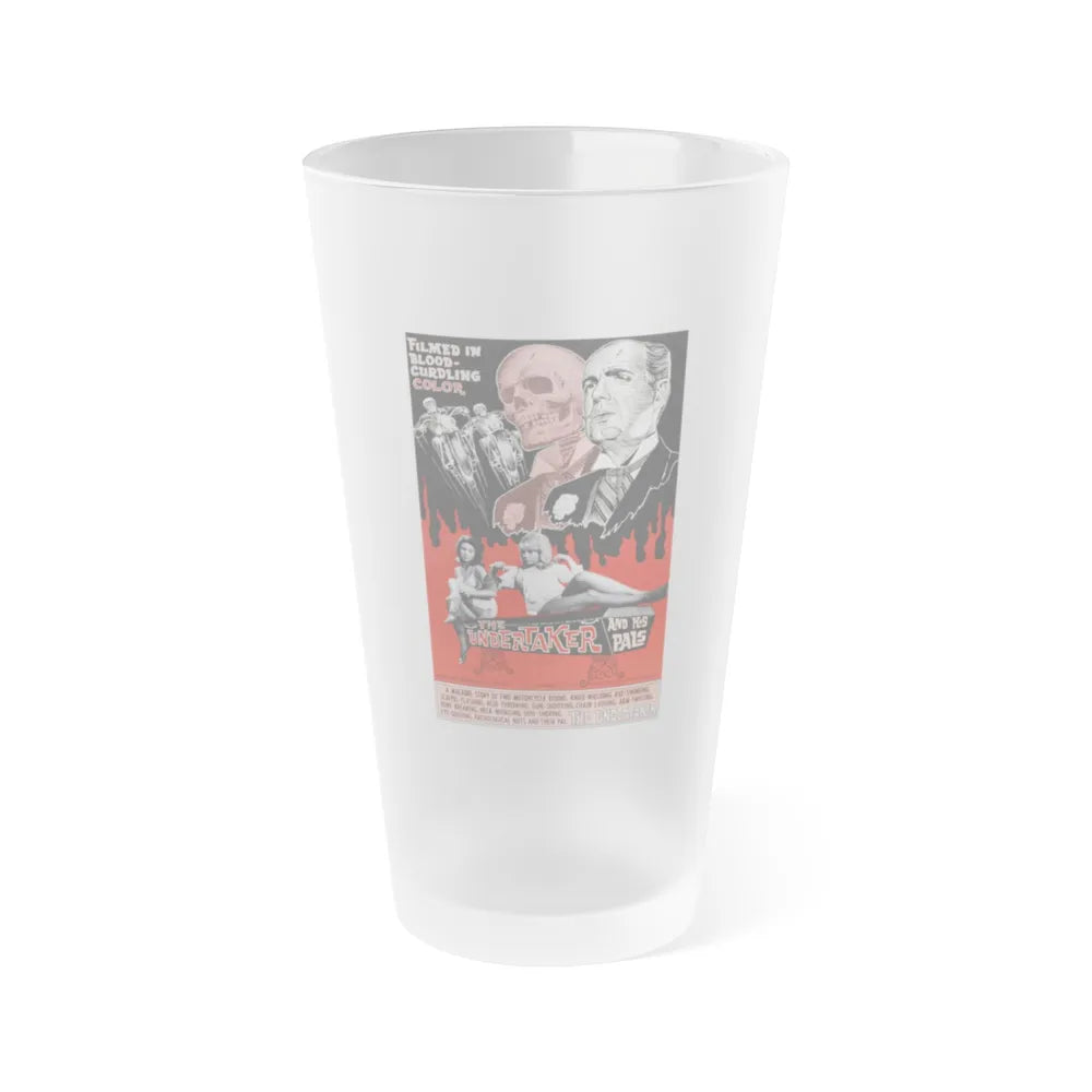 THE UNDERTAKER AND HIS PALS 1966 Movie Poster - Frosted Pint Glass 16oz-16oz-Frosted-Go Mug Yourself