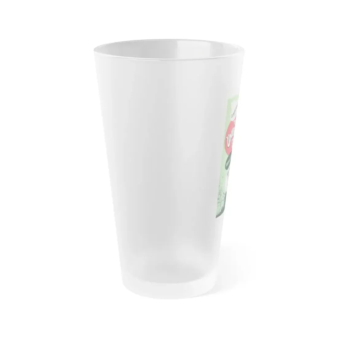 THE UNDERWATER CITY (2) 1962 Movie Poster - Frosted Pint Glass 16oz - Go Mug Yourself