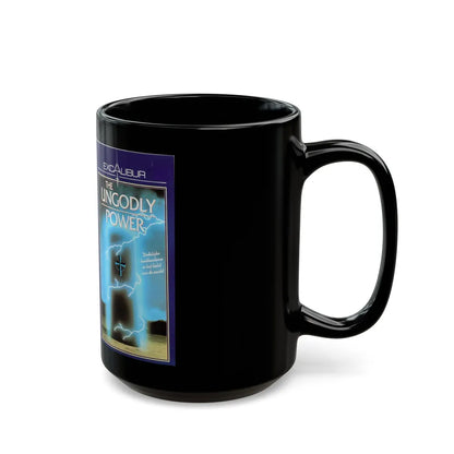 THE UNGODLY POWER (VHS COVER) - Black Coffee Mug-Go Mug Yourself