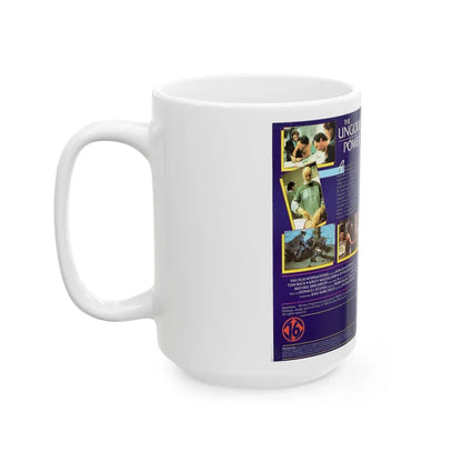 THE UNGODLY POWER (VHS COVER) - White Coffee Mug - Go Mug Yourself