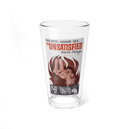 THE UNSATISFIED 1961 Movie Poster - Pint Glass 16oz 16oz - Go Mug Yourself
