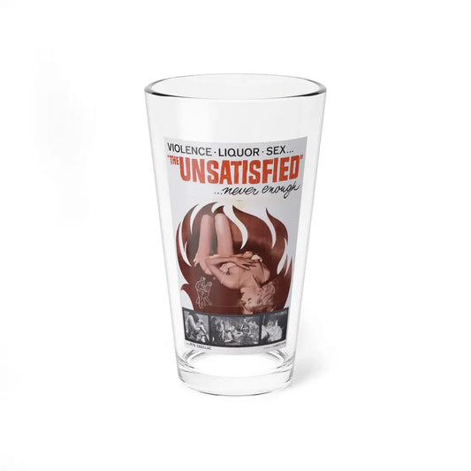 THE UNSATISFIED 1961 Movie Poster - Pint Glass 16oz 16oz - Go Mug Yourself