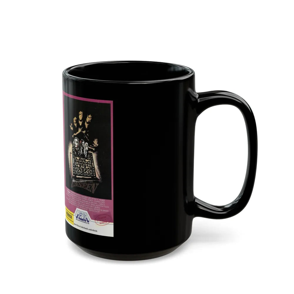 THE UNSEEN (VHS COVER) - Black Coffee Mug-Go Mug Yourself