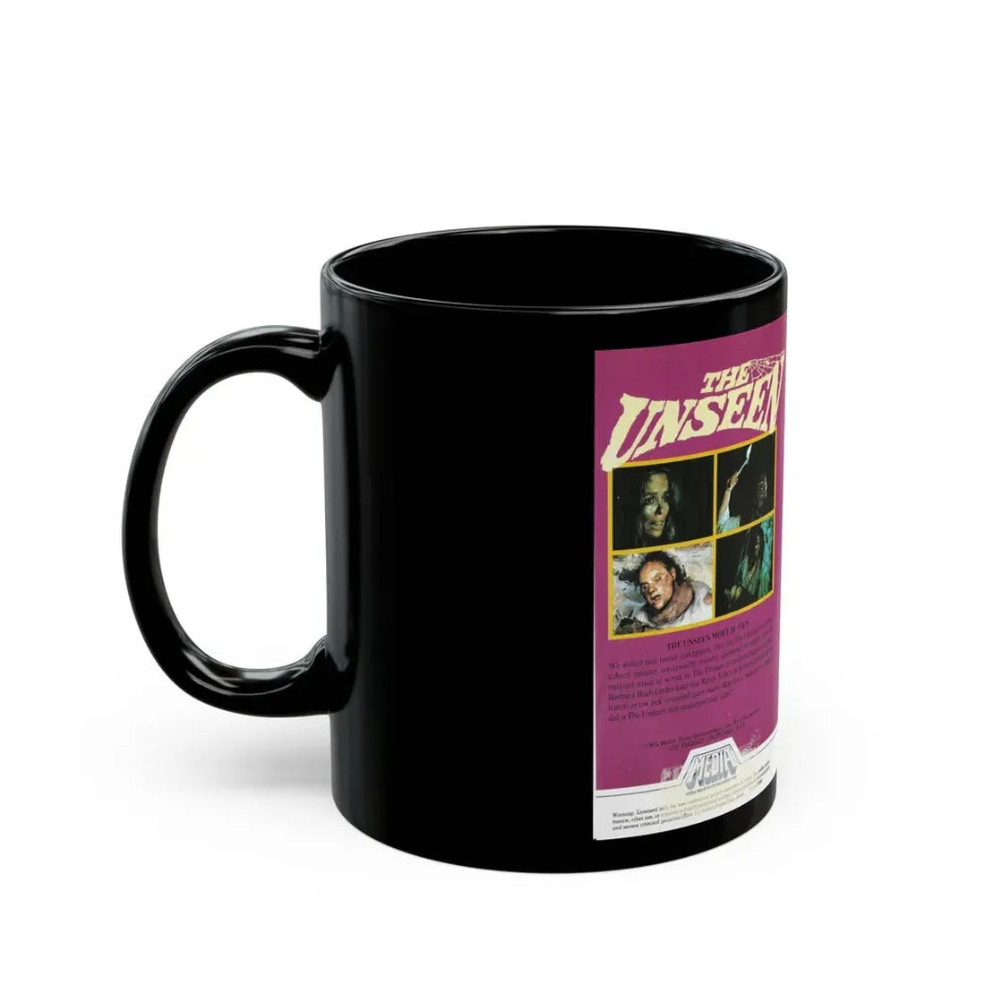 THE UNSEEN (VHS COVER) - Black Coffee Mug - Go Mug Yourself